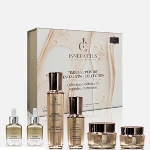 Inner cells skincare revitalizing timeless peptide collection set